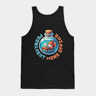 Fish in a permanent home office | Fish Aquarium Tank Top